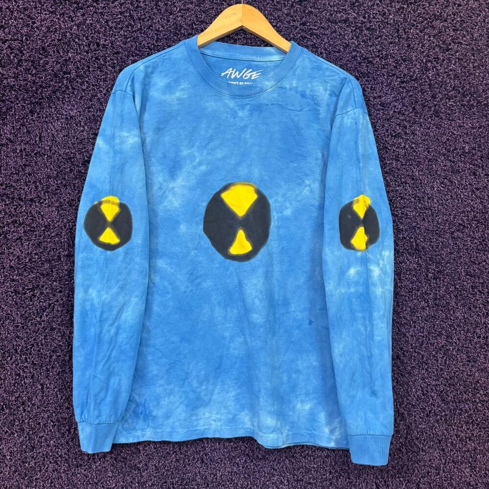 Asap Rocky Don't Be Dumb tiedye L/S Shirt Size Medium